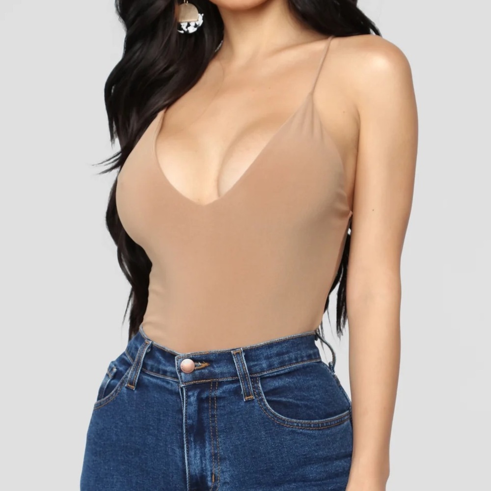 Fashion Nova Sleek and Slay Bodysuit Mocha | Bodysuit Basics